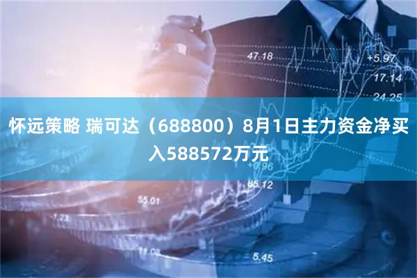 怀远策略 瑞可达（688800）8月1日主力资金净买入588572万元