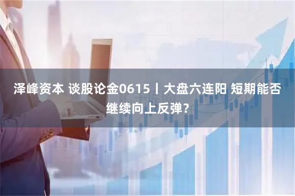 泽峰资本 谈股论金0615丨大盘六连阳 短期能否继续向上反弹？